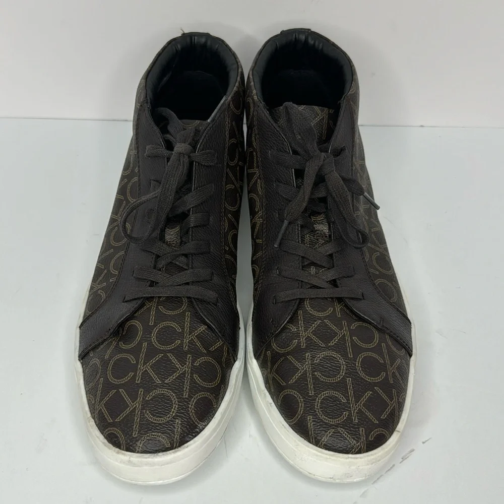 Calvin Klein Size 11 BENSI Low Top Sneakers Used Men's Shoes